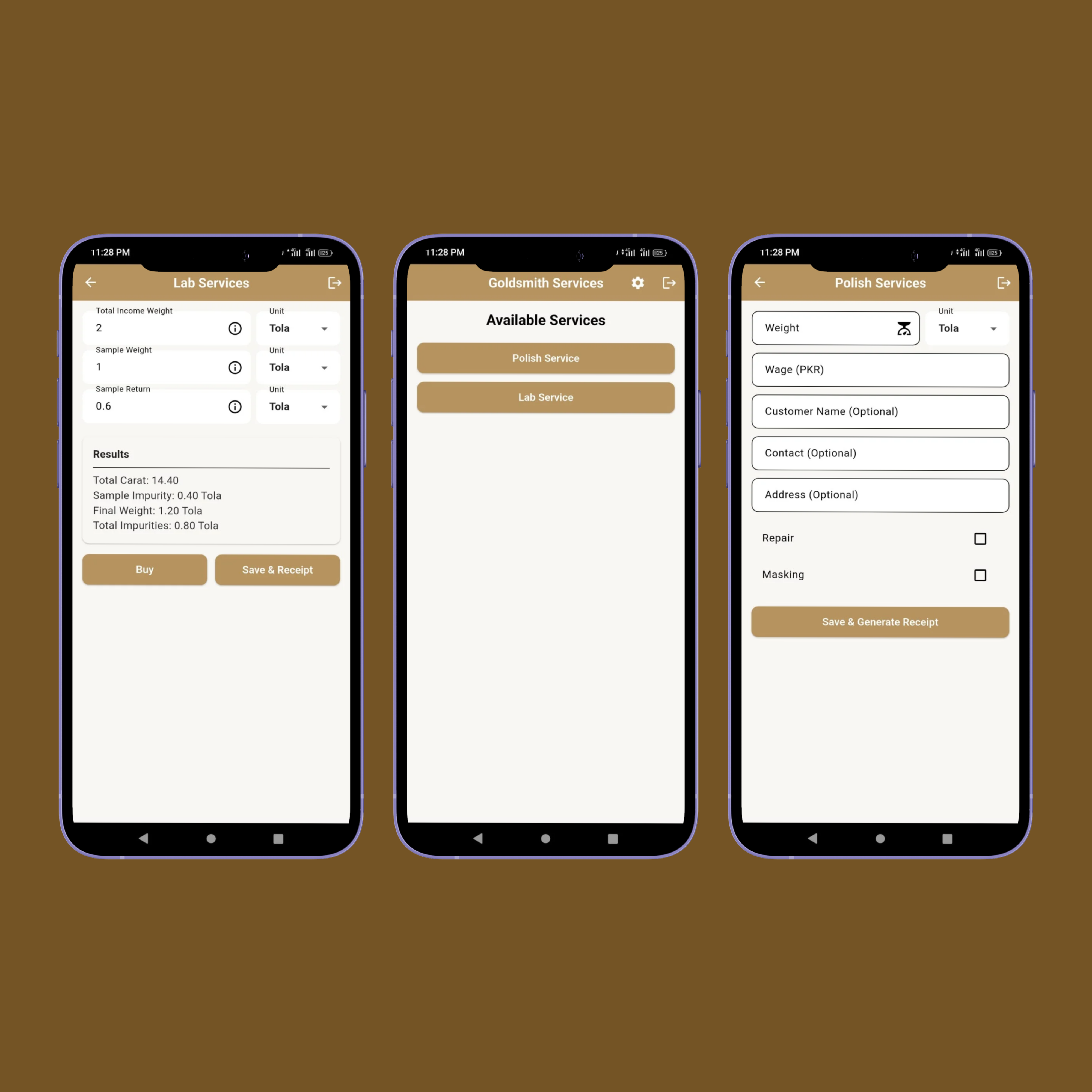 Goldsmith Screenshot